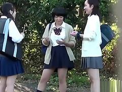 Pissing highschool asians