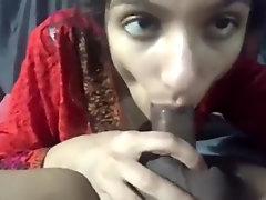 Indian Chick Sucks and Swallows