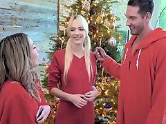 Kat Dior, Katie Kush And Kenna James In Foster Daughter Experiences A Special Christmas Celebration