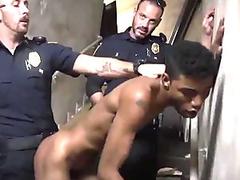 Handsome police with underwear gallery gay Suspect on the Run, Gets
