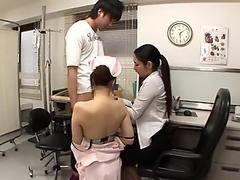 Exotic Japanese chick Rina Fukada, Haruna Saeki, Maki Mizusawa in Best Cumshot, Threesome JAV movie