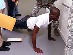 Military men blowjob with gay sex dolls Yes Drill Sergeant!